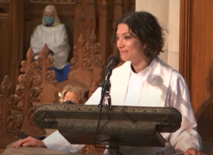 Rev Megan Pardue at Duke Chapel