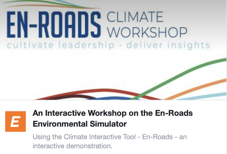 Read more about the article EN-ROADS Climate Workshop
