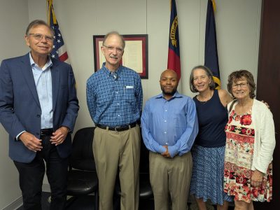 Valerie Foushee's assistant Jonathan Black Meeting