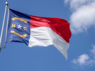NC State flag photo